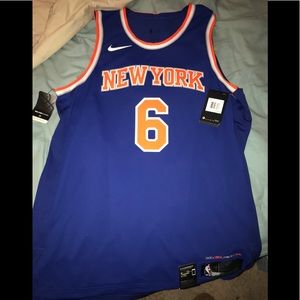 2018 NBA Porzingis New York Knicks Jersey Size 52